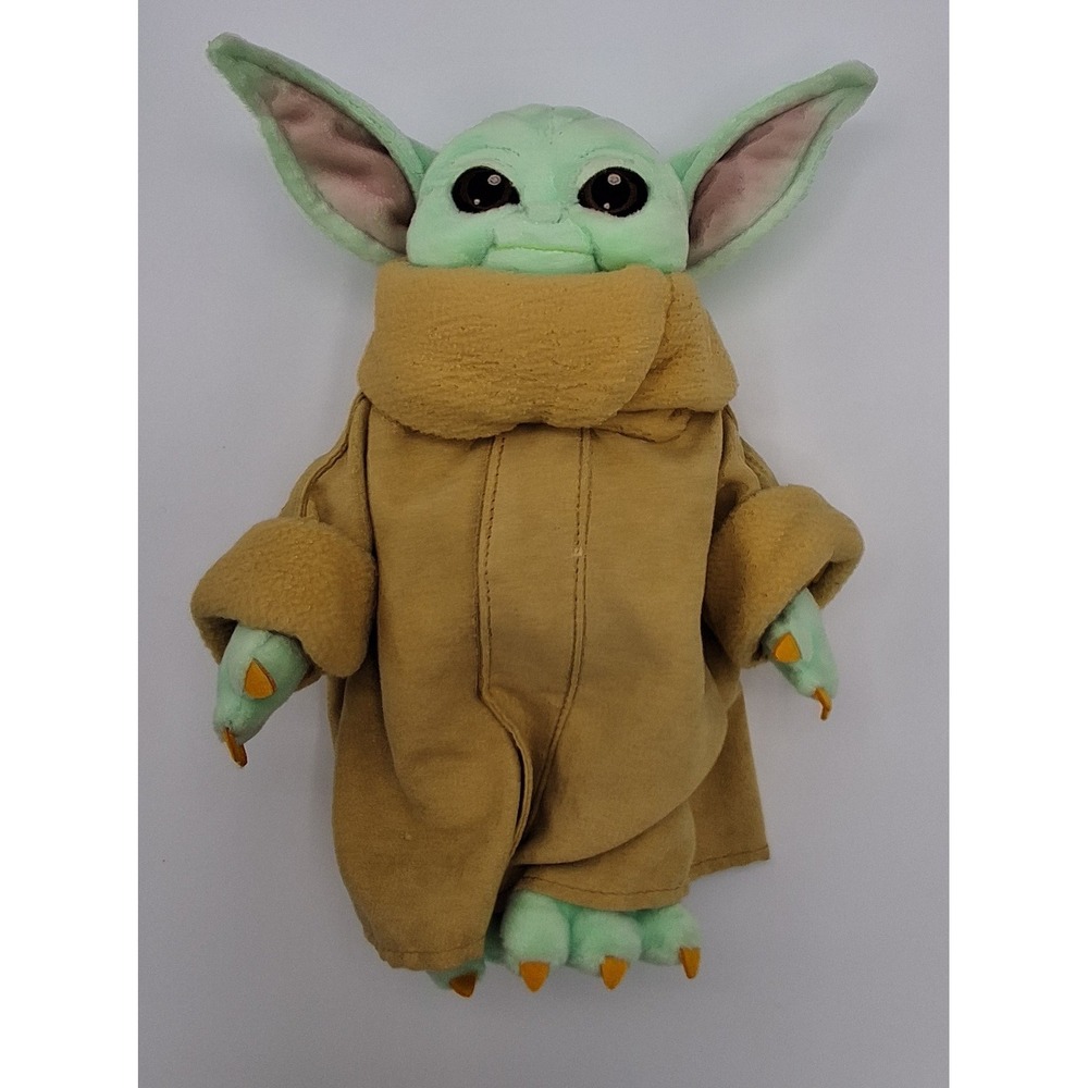 Disney Star‎ Wars The Mandalorian 10" Grogu Baby Yoda Plush Stuffed Animal Toy